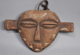 Tribal "PANYA NGOMBE" mask, PENDE, D.R. Congo, approx. 1960