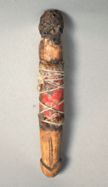Fertility phallus statue from the Fon, Benin, mid 20th century.