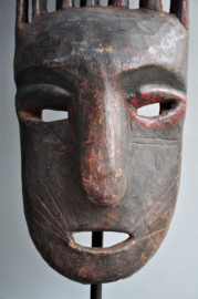 Tribally used NTOMO mask, Bambara, Mali, ca 1970