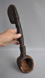 Ancient yak milk spoon, Nepal, ca 1900