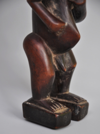 Splendidly styled statue, BASIKASINGO tribe, D.R. Congo, approx. 1980