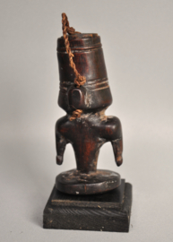 Rare! Old tobacco container, CHOKWE, DR Congo, 1900-1920
