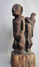 HUGE couple statue, IFUGAO, Luzon, Philippines, 2nd half 20th century