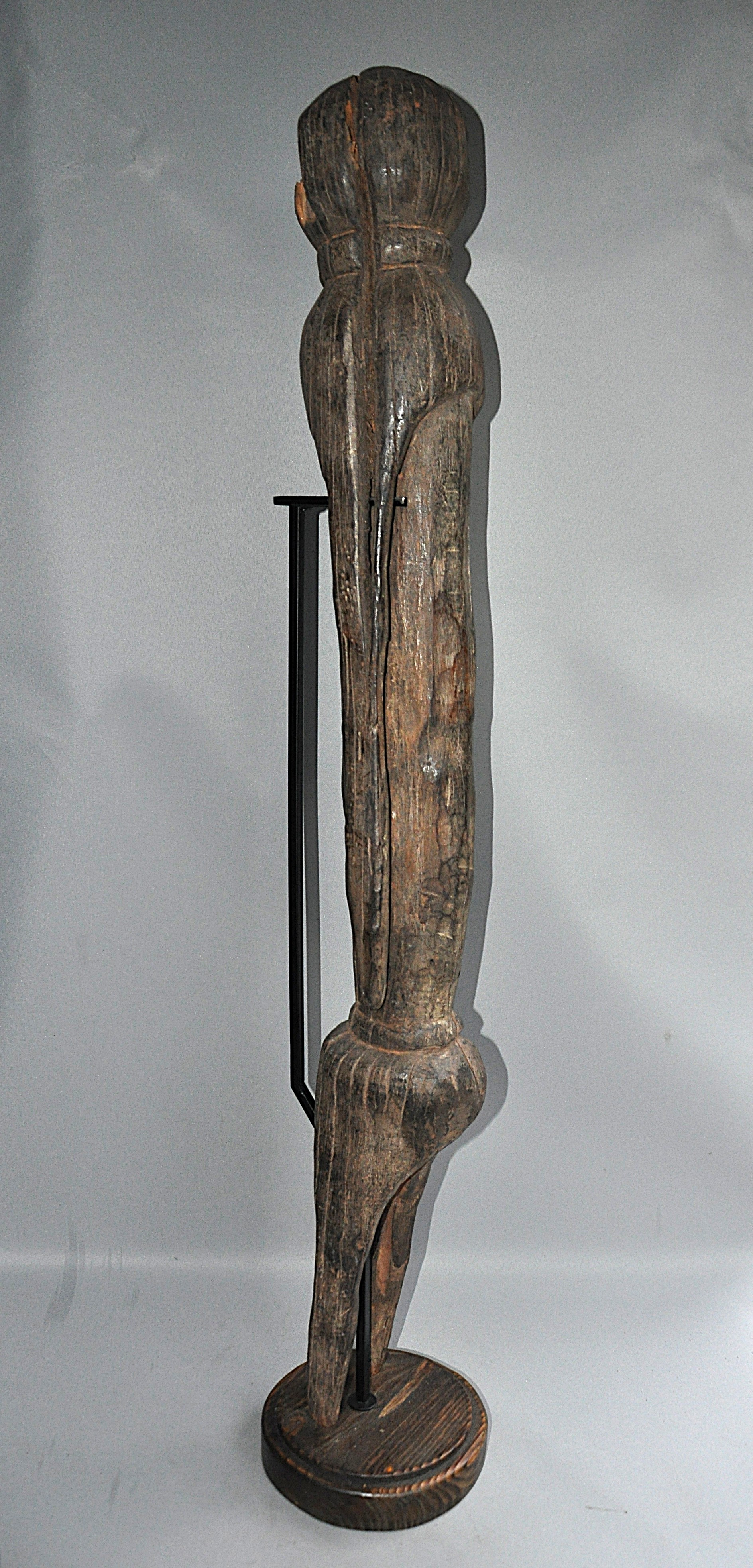 Moba Tchitcheri Beeld – Togo | Authentieke Afrikaanse Houten Sculptuur 98 cm