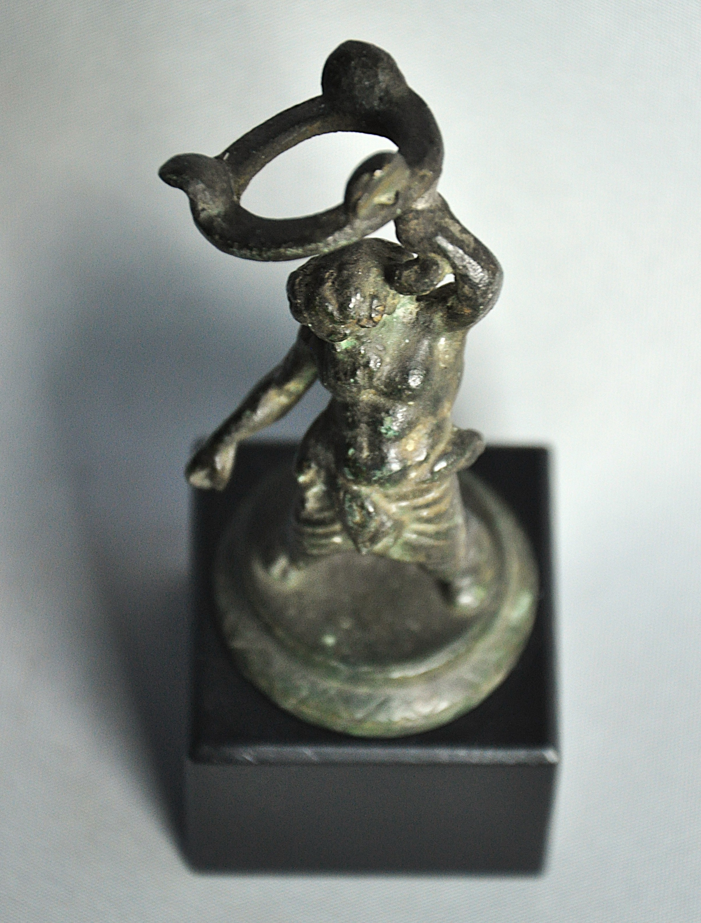 Griekse God SILENUS, Grand Tour object! 1780-1800