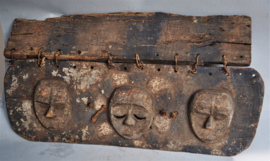 Older wooden panel from a window, EKET, Nigeria, 1960-70