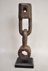 Special ghurra, churning stick conductor, Nepal, ca 1950