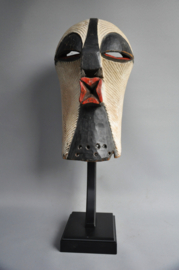 Imposant oud Songye Kifwebe Kikashi masker, DR Congo, 1920-30