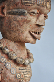 Indrukwekkend groot KUYU beeld - Congo-Brazzaville - 1960-70