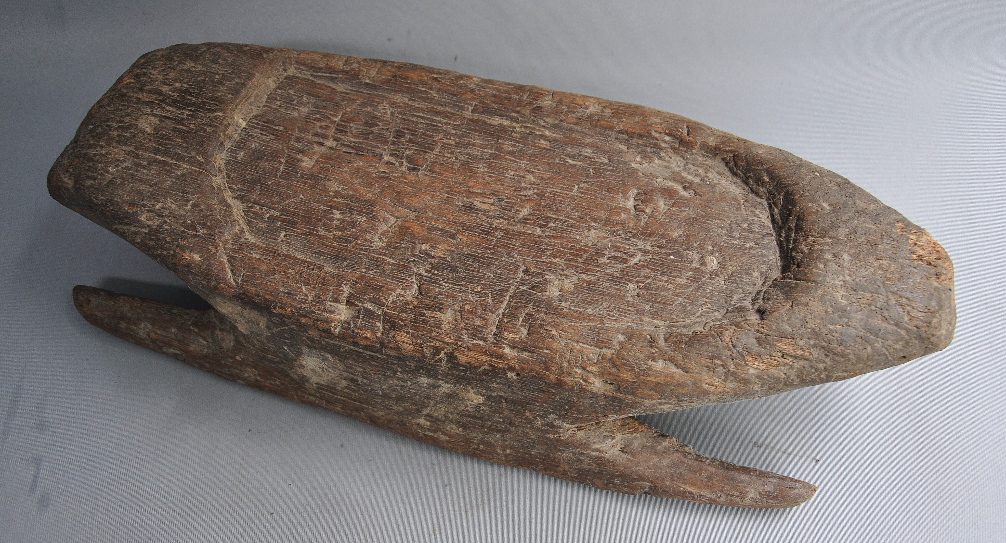Antique Wooden Stool – Turtle Shape – Papua New Guinea, Sepik Region, c. 1900