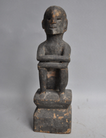 Tribal used classic BULUL statue, IFUGAO, Philippines, mid 20th century