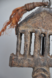 Nepalese ghurra – churning stick holder with cosmic symbolism