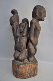 HUGE couple statue, IFUGAO, Luzon, Philippines, 2nd half 20th century