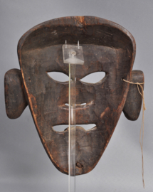 Expressive festival mask, West Nepal, 1970-80
