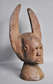 Older head mask of the MAMA, Nigeria, ca 1960