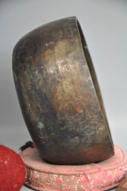 TOP! Oude Tibetaanse klankschaal, 7 metalen, Nepal, ca 1950