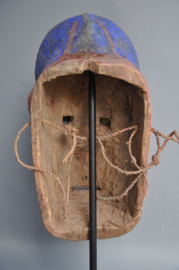 Authentic used mask from the BOZO, Mali, 1960-70