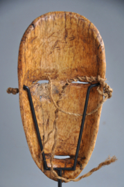 Top! Zeldzaam Lega Lukungu masker van been, DR Congo, 1900-1920