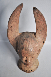 Older head mask of the MAMA, Nigeria, ca 1960
