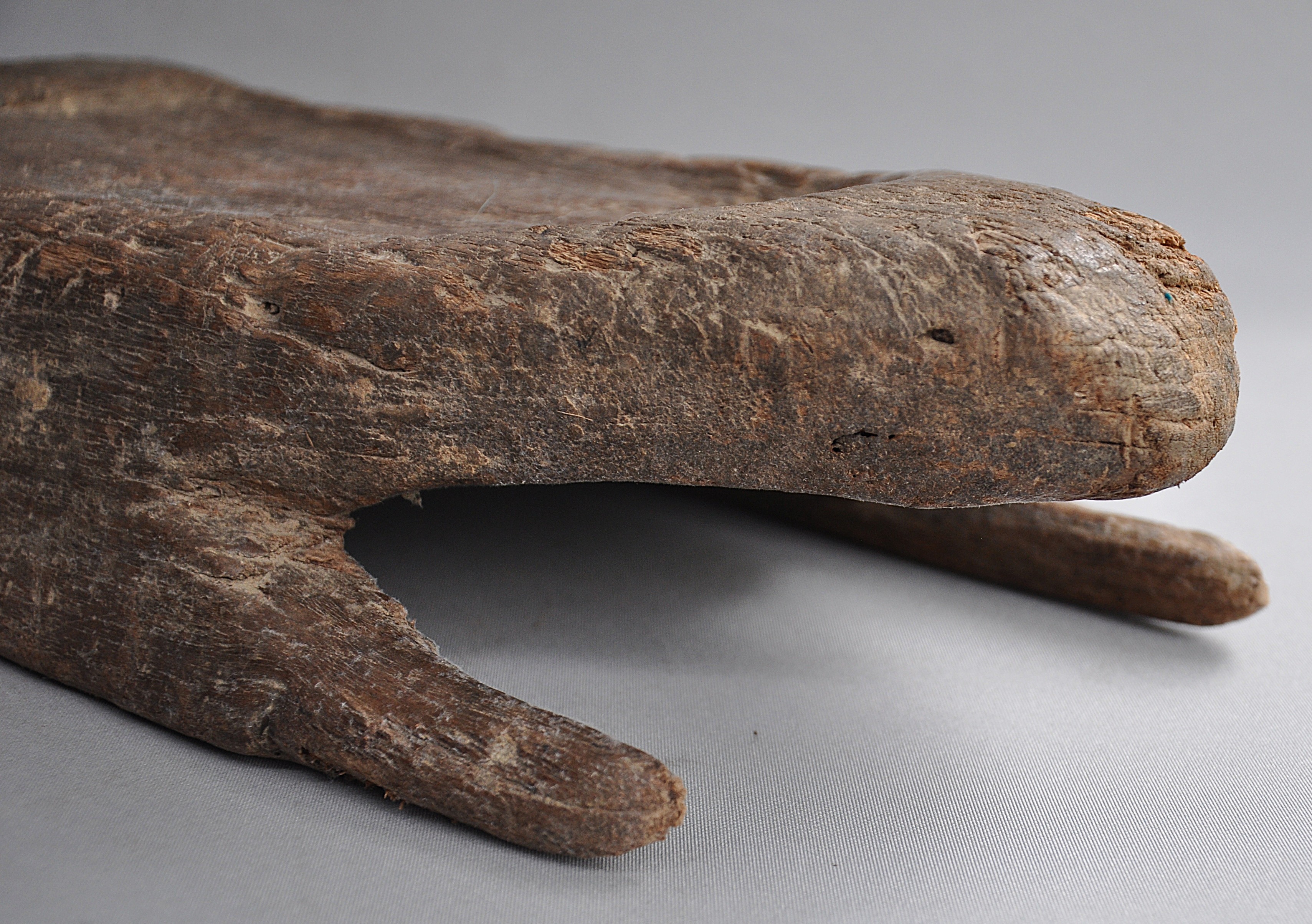 Antique Wooden Stool – Turtle Shape – Papua New Guinea, Sepik Region, c. 1900