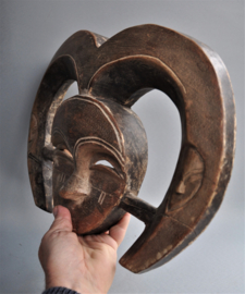 Masker van de KWELE, Gabon, 1970-80