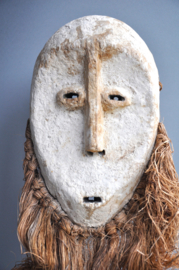 Old LUKWAGONGO mask, Lega, DR Congo, 1940-50