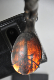 Ceremoniële hoornen lepel - SUMBA - Indonesië - 21e eeuw