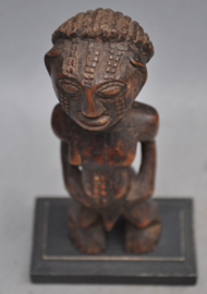 Subliem tribaal vruchtbaarheidsbeeldje, TABWA, DR Congo, ca 1930