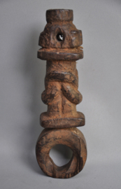 Old ghurra, churning stick conductor, Nepal, early 20th century