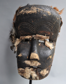 Ancient tribal mask of the MBUNDA/SUBIYA tribe, Zambia, 1920-30