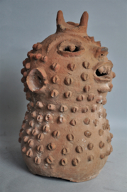 Terra cotta fetish van de Fon uit Benin, ca 1970