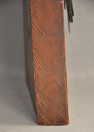 Oude likembe, SANZA, vingerpiano, DR Congo, ca 1940