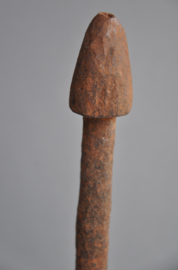 Old fer noir, PHALLUS, fertility statue, FON, Benin, ca. 1950