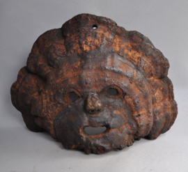 Lingzhi fungus mask for protection, East Nepal, 2nd half of the 20th century