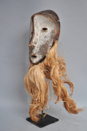 LEGA face mask, Bwami society, DR Congo, ca 1970