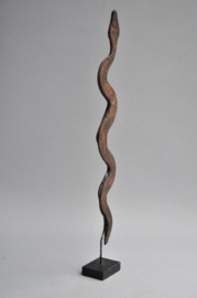 Metal snake, LOBI, Burkina Faso, ca 1960