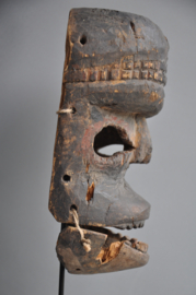 Old tribally used disease mask, IBIBIO, Nigeria, 1920-40
