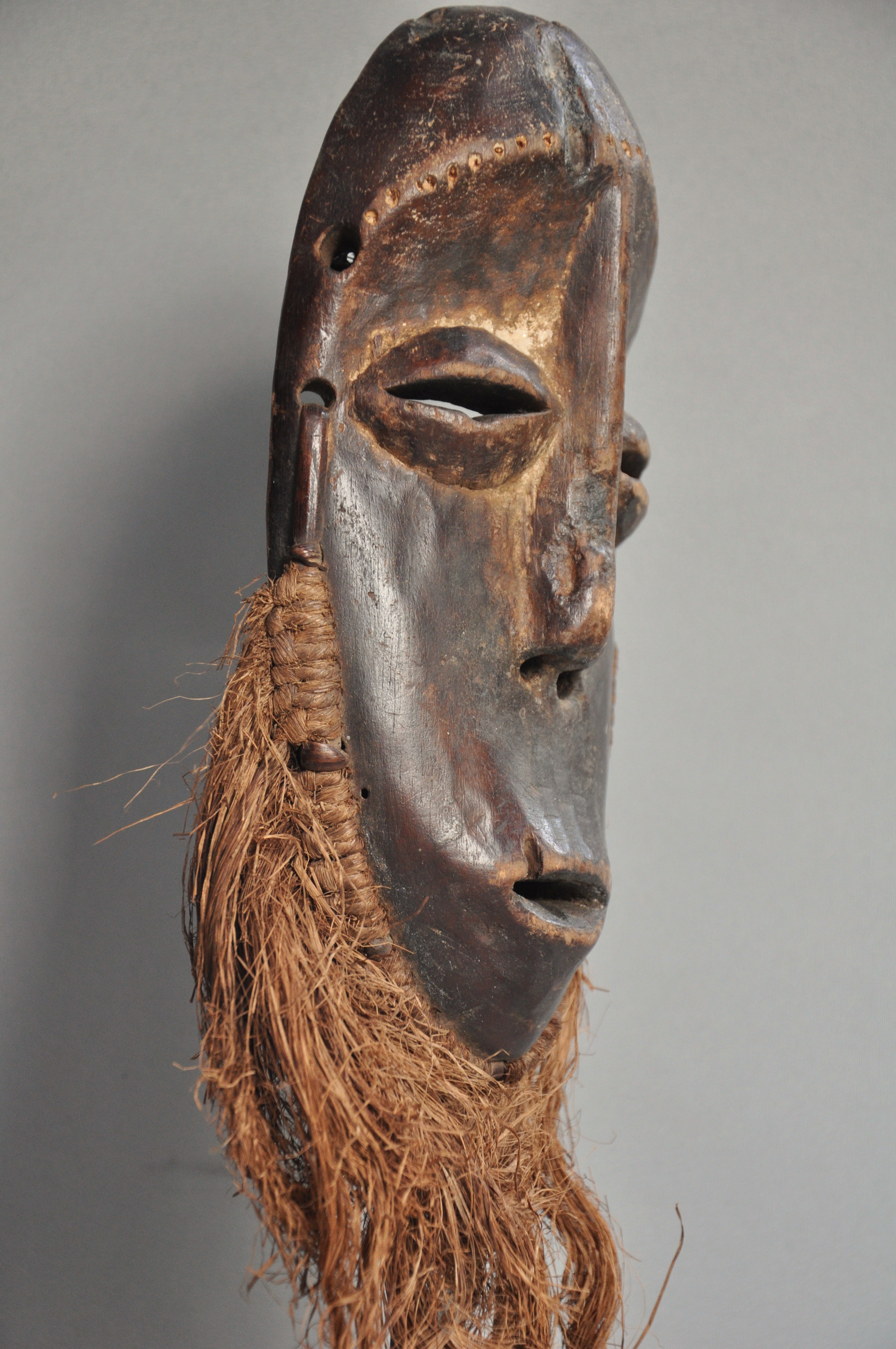 Oud LEGA LUKWAKONGO masker, DR Congo, ca 1930