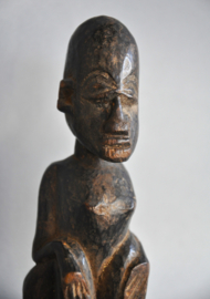Refined, older ancestor statue, LOBI, Burkina Faso, ca 1950