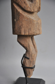 Very expressive Namaskara Mudra greeting statue, Nepal, mid 20th century
