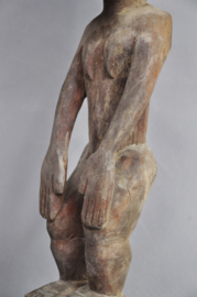 Heavy wooden statue, rice god BULUL, Ifugao, 2nd half 20th century