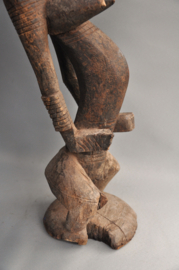 Zéér groot BAMBARA vrouwelijk beeld, Mali, 1960-70