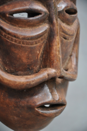 Older, facial mask of the WAREGA tribe, D.R. Congo, approx. 1970