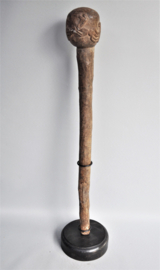 Dancing staff of a Nepalese shaman, Northern Nepal, mid 20th century