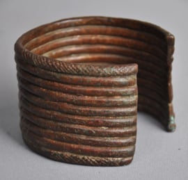 Oude bronzen armband, DR Congo, 2e helft 19e eeuw