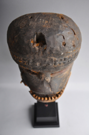 Oud tribaal gebruikt ziektemasker, IBIBIO, Nigeria, 1920-40
