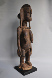 Vrouwelijk Baule voorouderbeeld -  Ivoorkust - ca 1970