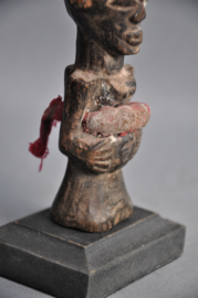 Old authentic tribal talisman, SONGYE, DR Congo, 1940-50