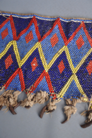 Strikingly large "cache sexe", beaded skirt, DR Congo, 1960-70