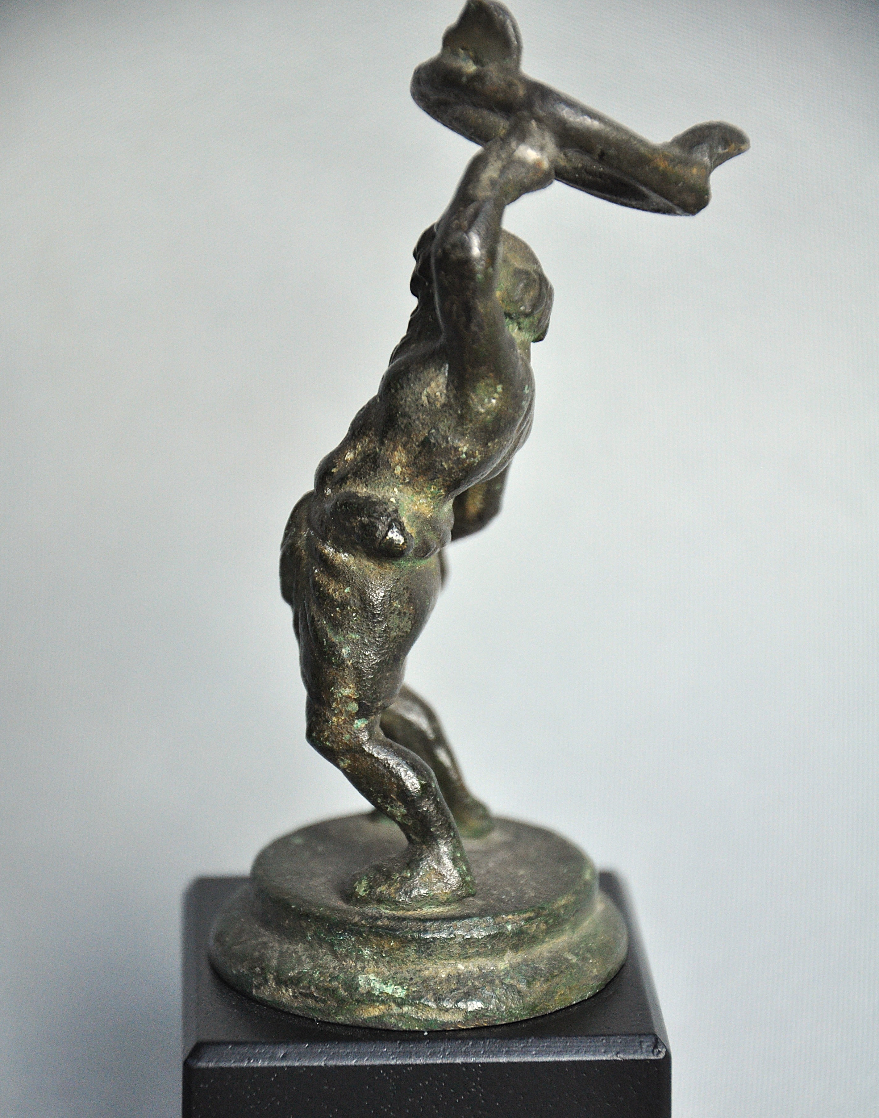 Griekse God SILENUS, Grand Tour object! 1780-1800